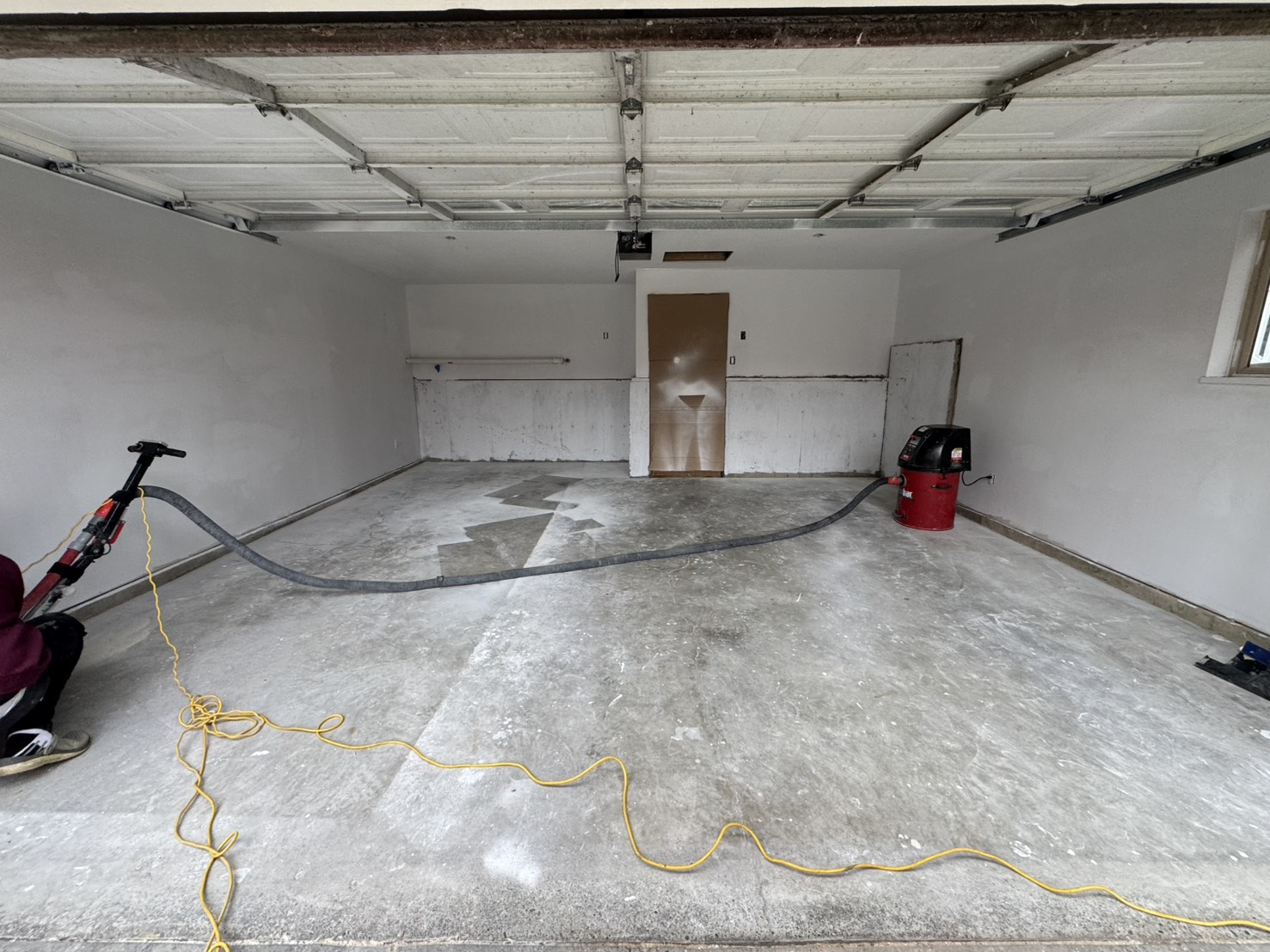 Garage before renovation