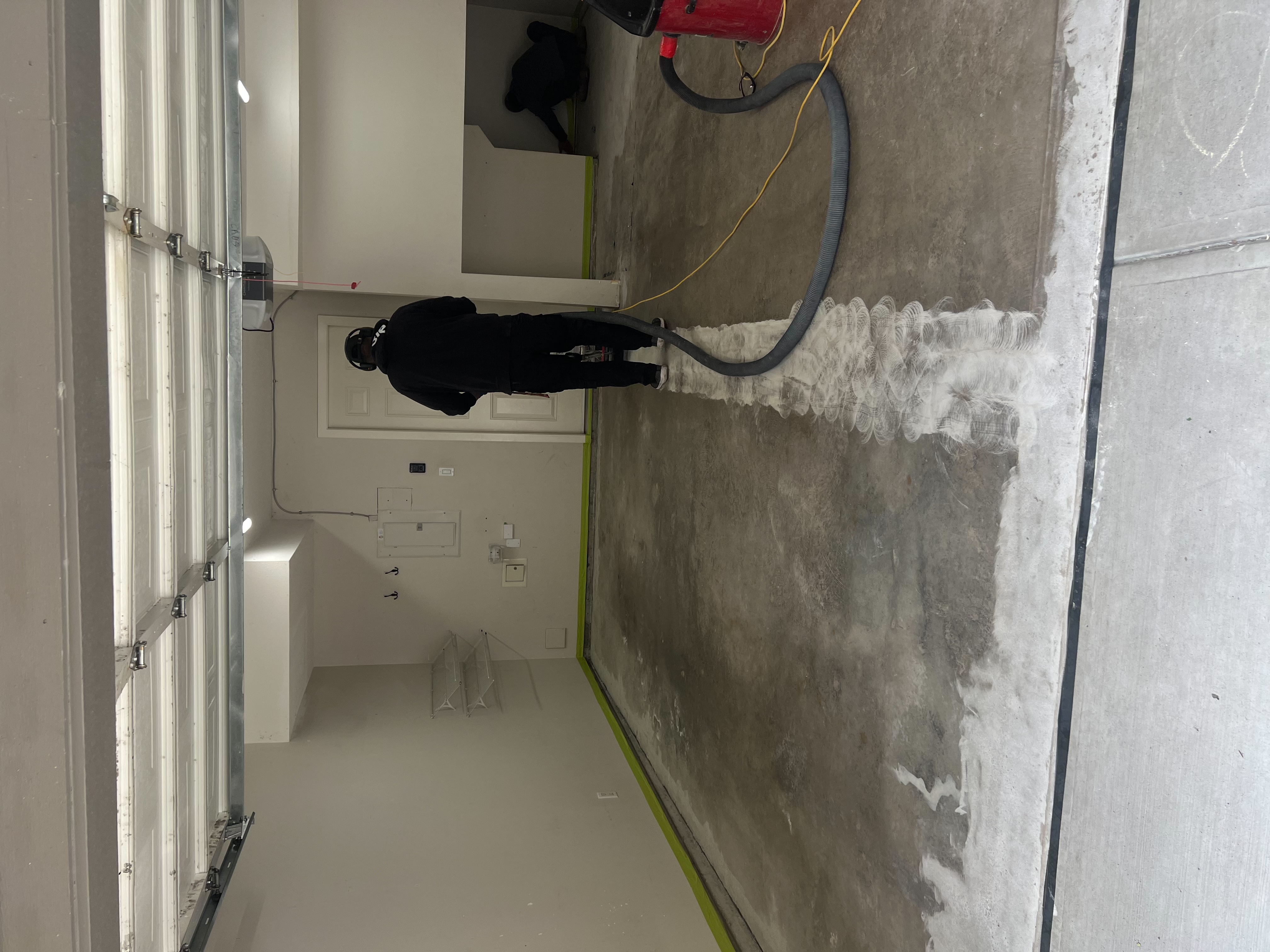 Garage before renovation