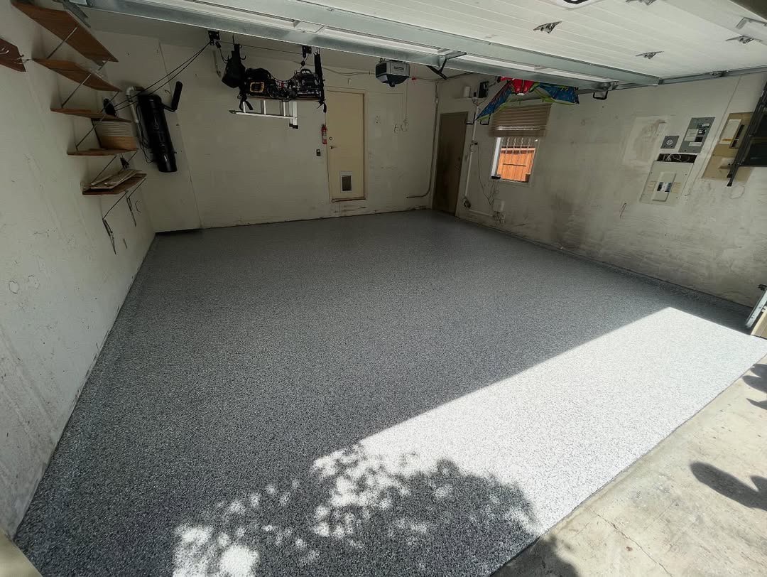 Modern garage completed